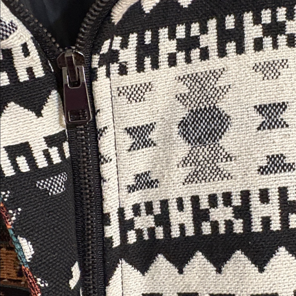 LM London Muse Multicolored Patchwork Women’s Coat - image 4